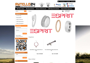 Screenshot der Shop-Webseite von aytello24.de